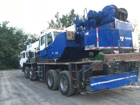 QY50KA gru per camion 55 tonnellate capacità di carico nominale Tadano GT-550E utilizzato