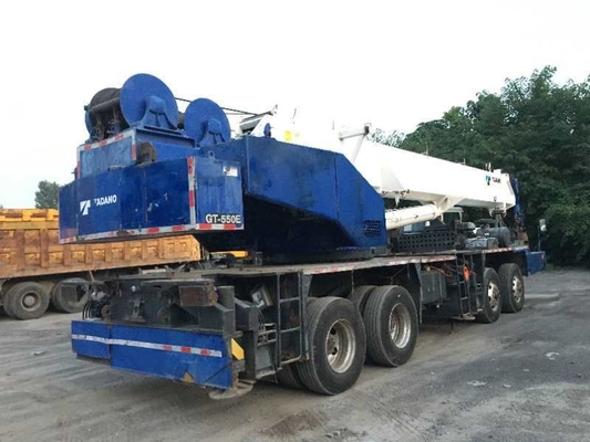 QY50KA gru per camion 55 tonnellate capacità di carico nominale Tadano GT-550E utilizzato