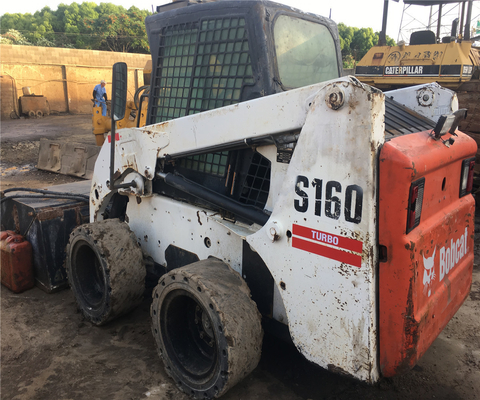60 KW Skid Steer Loader S160 L'attrezzatura essenziale per i vostri progetti di costruzione