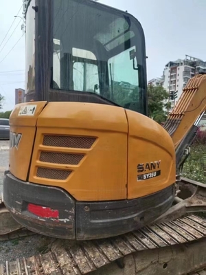 YUCHAI Motore utilizzato SANY SY35U SY26U escavatore con pompa Nabtesco in buone condizioni