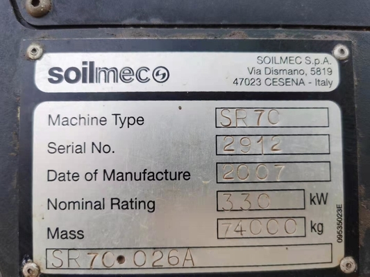 Diametro di trivellazione 3000 mm Usato Italia Soilmec SR-80C SR70 SR60 SR65 Scavatrice diesel