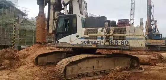 Prodotto in Italia Soilmec SR60 SR65 SR70 SR80 SR80C Piattaforma rotante per un'elevata efficienza operativa