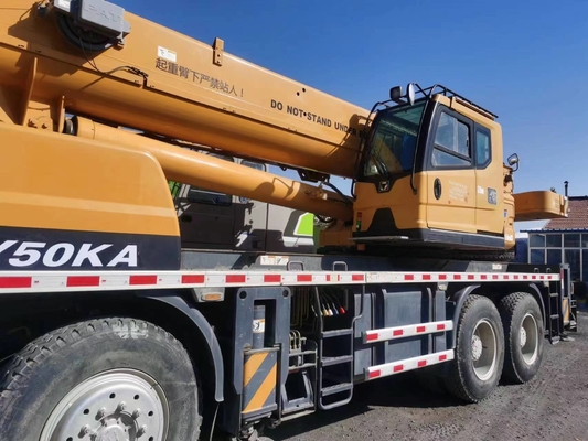 2019 Cran da camion usato QY50KA Capacità di carico nominale di 50 tonnellate per applicazioni versatili