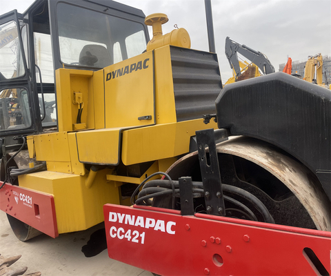 Lavori di costruzione rotolo stradale usato CC421 CC211 CA301D CA30D con rotolo a doppio tamburo