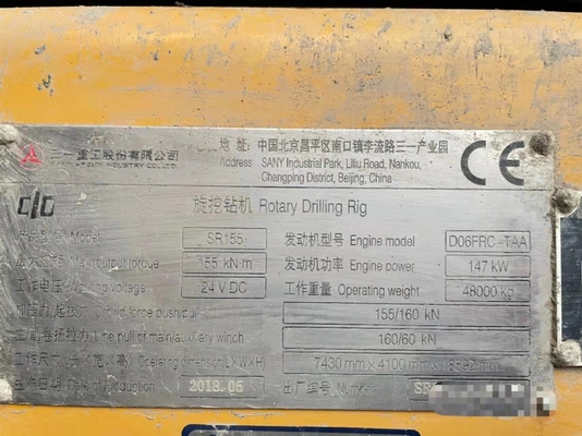 Soilmec SR-60 SR-65 SR-70 SR-80 SR-80C Piattaforma rotante per l'energia