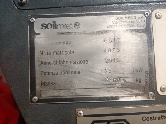 Italia Soilmec SR-75 SR-60 SR-70 SR-80C R-516 R-622 R-620 R-412 Used Rotary Rig a Shanghai