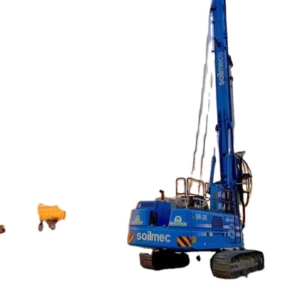 Diesel Soilmec SR75 piattaforma rotante con diametro di perforazione 1500 mm in buone condizioni di funzionamento