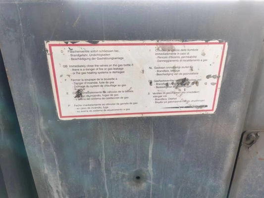 Pompa idraulica Huade Usato pavimentatore di asfalto VOLV 8820 per prestazioni 2660*1970*1450mm