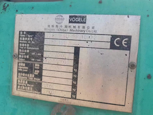 2015 VOGEL 1800-2 Asfalto usato per piastrelle da marciapiede in ottime condizioni di lavoro