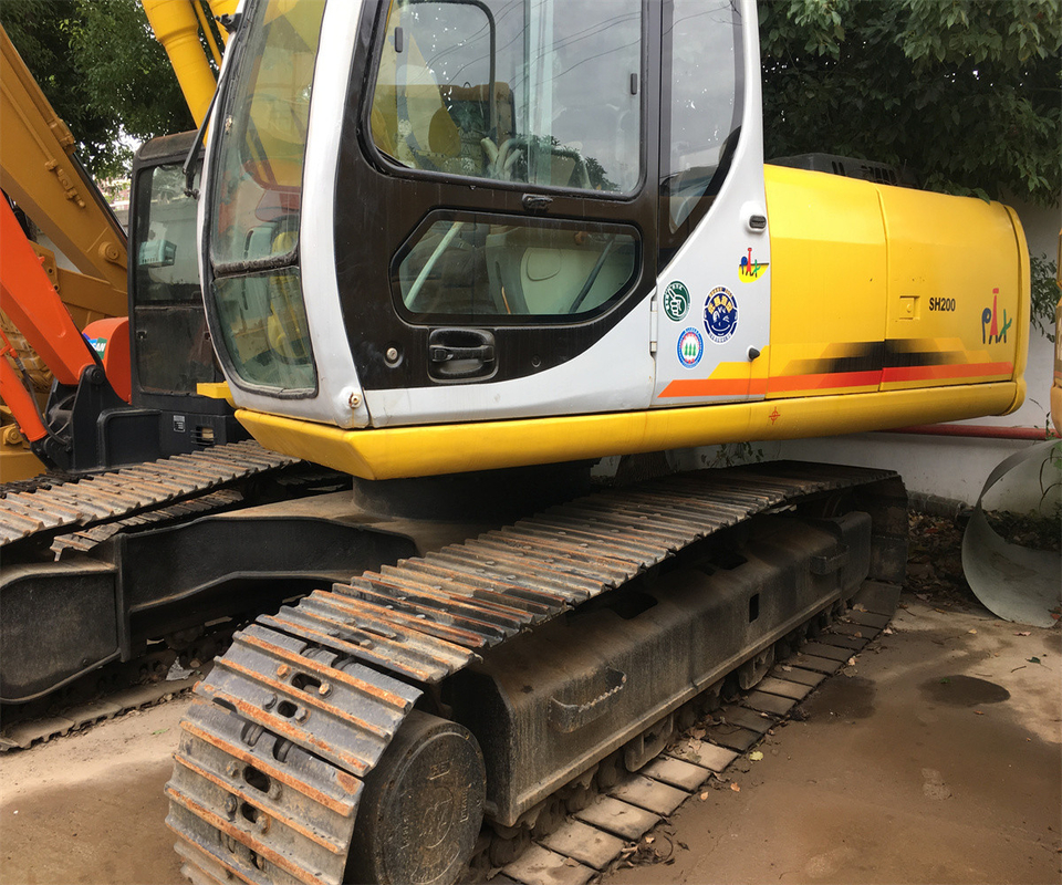 3000 ore di lavoro utilizzato scavatore SH200 SH120-5 per i vostri progetti di costruzione