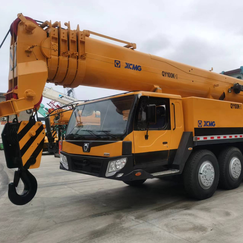 MOOG cilindro idraulico e pompa idraulica Eaton usato camion gru QY100K a prezzi accessibili