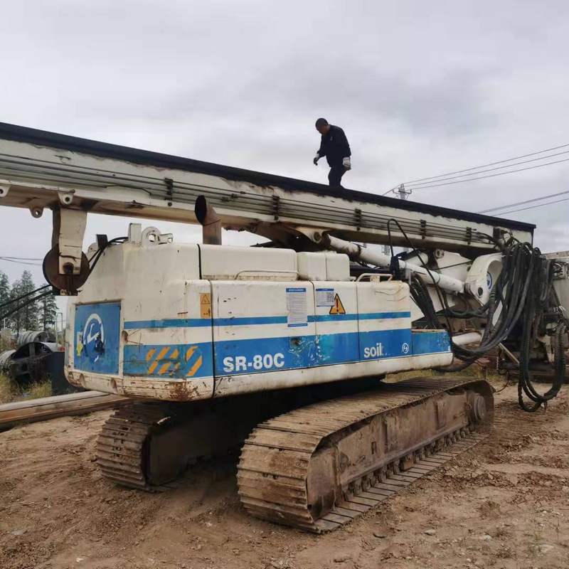 Profondità di perforazione di 70 m Soilmec SR-80C R-516 R-622 Rig per l'estrazione di energia Made in Italy