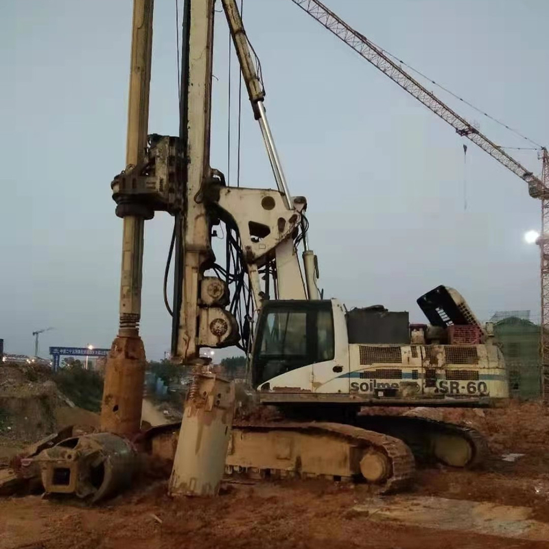 Prodotto in Italia Soilmec SR60 SR65 SR70 SR80 SR80C Piattaforma rotante per un'elevata efficienza operativa