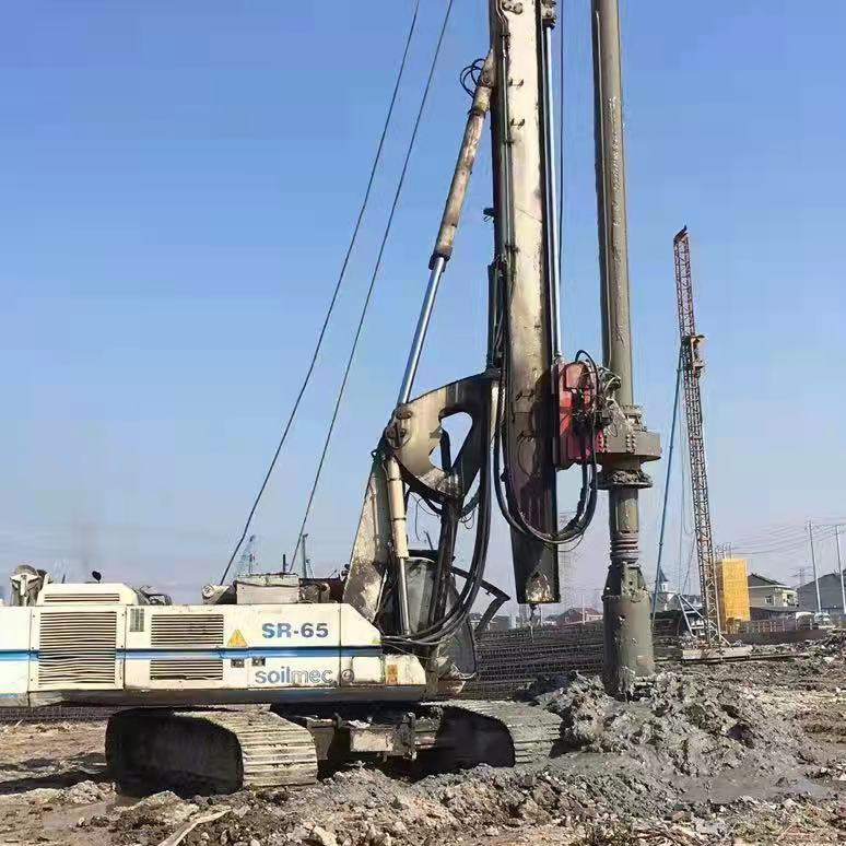 Lavori di costruzione Diesel Power Soilmec SR-80C SR-70 SR-60 SR-65 Rig di perforazione in Italia