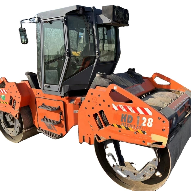 38 Pressione lineare statica Energia forte utilizzata Roller stradale HM HD128 per lavori di costruzione