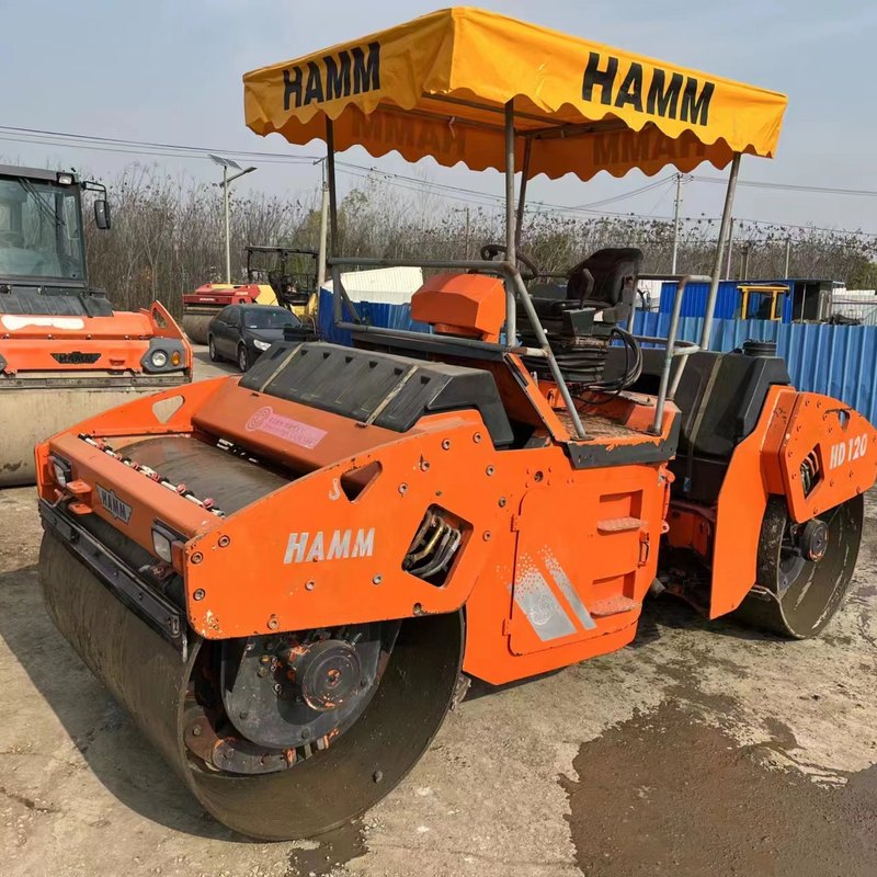 18000 KG Vibratory Roller HD110 HD128 HD138 HD90 Modelli provenienti dalla Germania Utilizzati a Shanghai