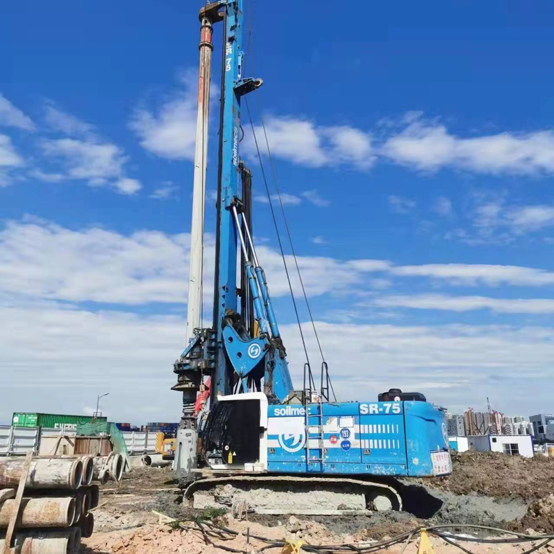 2018 Anno Modello Soilmeco SR-75 SR-80 SR-65 SR-70 Rig rotante in buone condizioni di lavoro