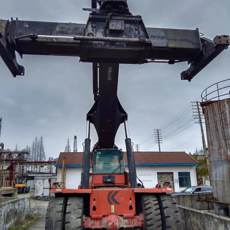 4000MM larghezza di forcella stacker motore diesel DRD420 per la movimentazione del materiale e operazioni fluide